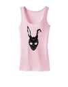 Scary Bunny Face Black Womens Tank Top-Womens Tank Tops-TooLoud-SoftPink-X-Small-Davson Sales