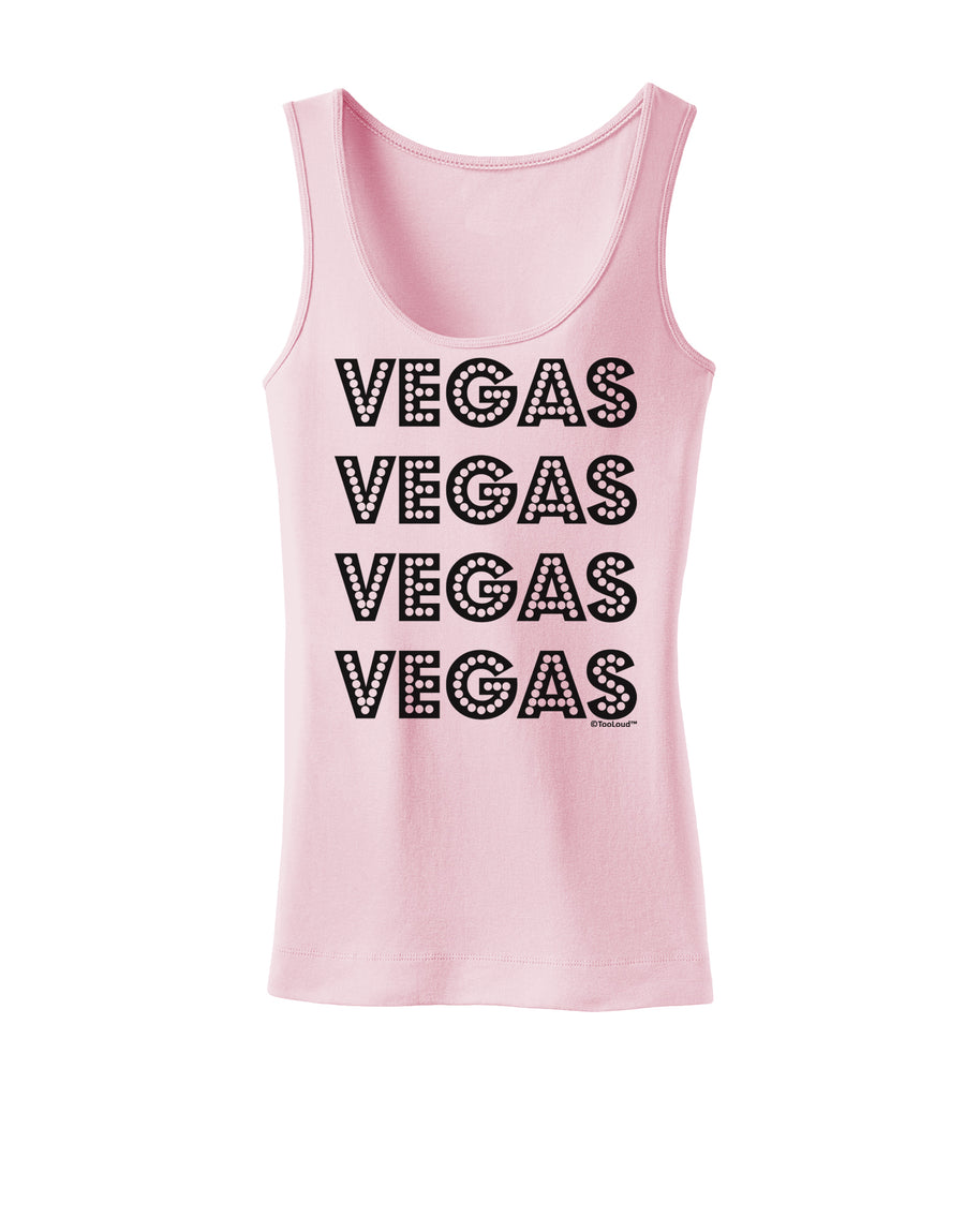 Vegas - Vegas Style Show Lights Womens Tank Top by TooLoud-Womens Tank Tops-TooLoud-White-X-Small-Davson Sales