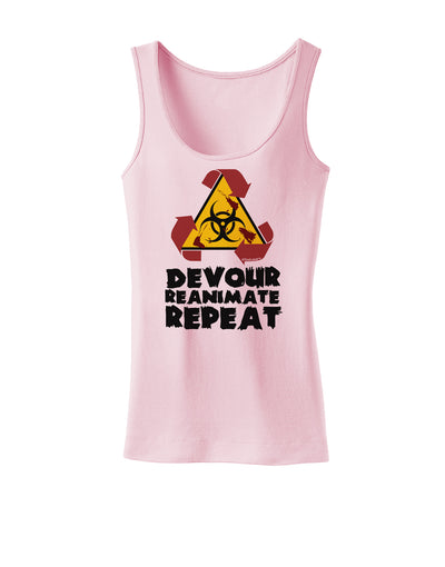 Devour Reanimate Repeat Womens Tank Top by TooLoud-Womens Tank Tops-TooLoud-SoftPink-X-Small-Davson Sales