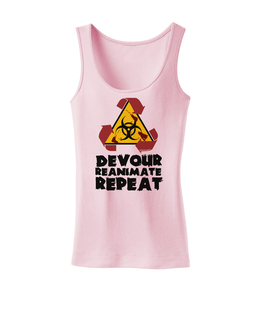 Devour Reanimate Repeat Womens Tank Top by TooLoud-Womens Tank Tops-TooLoud-White-X-Small-Davson Sales