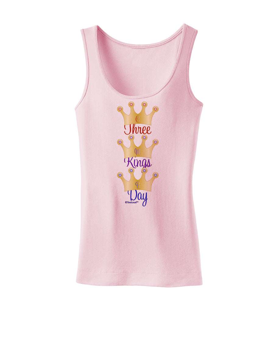 Three Kings Day - C M B Crowns Womens Tank Top by TooLoud-Womens Tank Tops-TooLoud-White-X-Small-Davson Sales