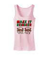 Make It Reindeer Womens Petite Tank Top-TooLoud-SoftPink-X-Small-Davson Sales