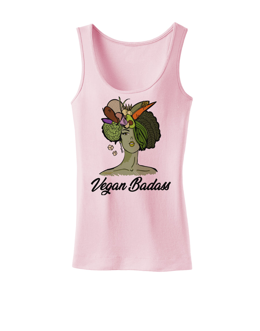 Vegan Badass Womens Petite Tank Top-Womens Tank Tops-TooLoud-White-X-Small-Davson Sales