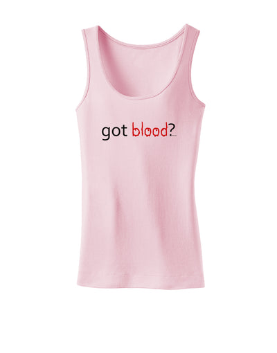 Got Blood Womens Tank Top-Womens Tank Tops-TooLoud-SoftPink-X-Small-Davson Sales