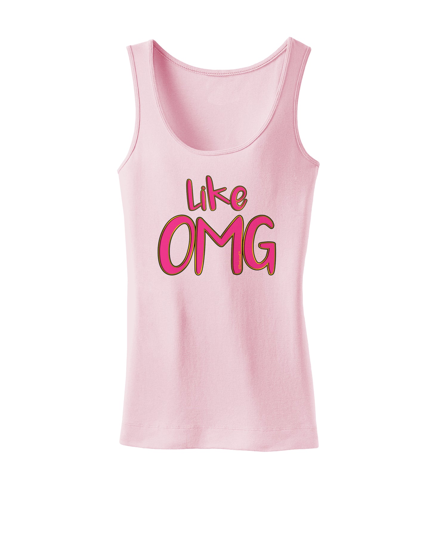 Like OMG Womens Petite Tank Top by TooLoud-TooLoud-SoftPink-X-Small-Davson Sales