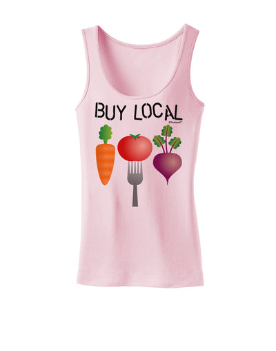 Buy Local - Vegetables Design Womens Tank Top-Womens Tank Tops-TooLoud-SoftPink-X-Small-Davson Sales