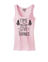 Time to Give Thanks Womens Petite Tank Top-Womens Tank Tops-TooLoud-SoftPink-X-Small-Davson Sales