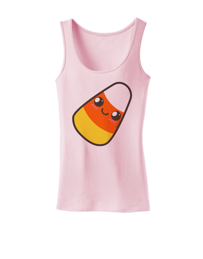 Cute Mother Candy Corn Family Halloween Womens Tank Top-Womens Tank Tops-TooLoud-SoftPink-X-Small-Davson Sales