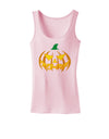 Trick or Treat Jack Yellow Womens Tank Top-Womens Tank Tops-TooLoud-SoftPink-X-Small-Davson Sales