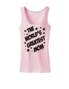 The World's Greatest Mom - Superhero Style Womens Tank Top by TooLoud-Womens Tank Tops-TooLoud-SoftPink-X-Small-Davson Sales