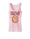 Notice Me Sen-pie Womens Tank Top-Womens Tank Tops-TooLoud-SoftPink-X-Small-Davson Sales