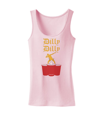 Dilly Dilly Funny Beer Womens Petite Tank Top by TooLoud-TooLoud-SoftPink-X-Small-Davson Sales