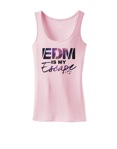 EDM Is My Escape Womens Tank Top-Womens Tank Tops-TooLoud-SoftPink-X-Small-Davson Sales