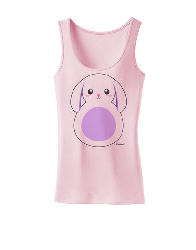 Cute Bunny with Floppy Ears - Purple Womens Tank Top by TooLoud-Womens Tank Tops-TooLoud-SoftPink-X-Small-Davson Sales