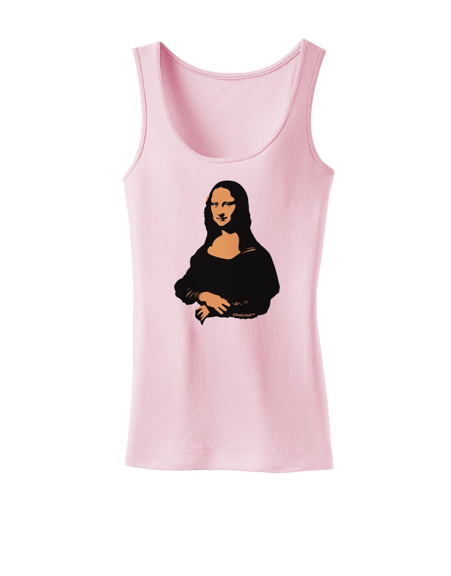 Mona Cutout Womens Petite Tank Top-TooLoud-SoftPink-X-Small-Davson Sales