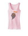 Cute Boo Ghost Womens Tank Top-Womens Tank Tops-TooLoud-SoftPink-X-Small-Davson Sales