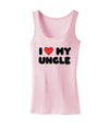 I Heart My Uncle Womens Tank Top by TooLoud-Womens Tank Tops-TooLoud-SoftPink-X-Small-Davson Sales