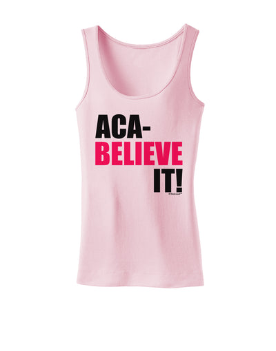 Aca Believe It Womens Tank Top-Womens Tank Tops-TooLoud-SoftPink-X-Small-Davson Sales