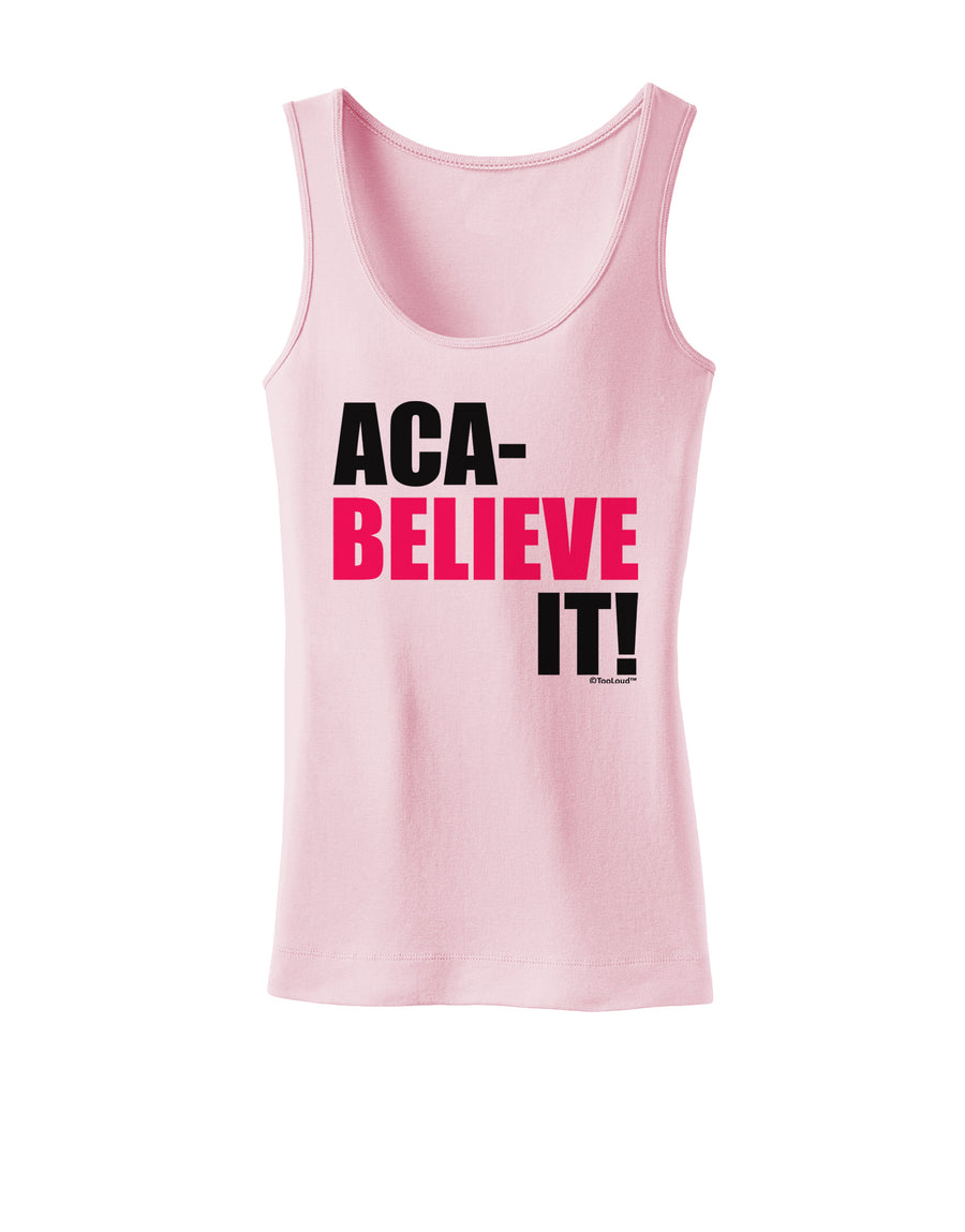 Aca Believe It Womens Tank Top-Womens Tank Tops-TooLoud-White-X-Small-Davson Sales