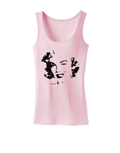 Marilyn Monroe Cutout Design Womens Tank Top by TooLoud-Womens Tank Tops-TooLoud-SoftPink-X-Small-Davson Sales