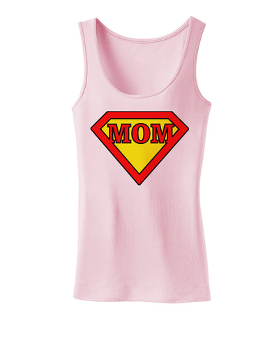 Super Mom Womens Tank Top-Womens Tank Tops-TooLoud-SoftPink-X-Small-Davson Sales