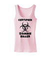 Certified Zombie Killer - Biohazard Womens Tank Top by TooLoud-Womens Tank Tops-TooLoud-SoftPink-X-Small-Davson Sales