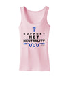 i Support Net Neutrality Womens Tank Top-Womens Tank Tops-TooLoud-SoftPink-X-Small-Davson Sales