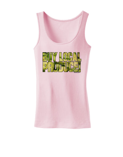 Buy Local - Jalapenos Text Womens Tank Top-Womens Tank Tops-TooLoud-SoftPink-X-Small-Davson Sales