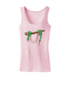 Anaconda Design Green Womens Tank Top-Womens Tank Tops-TooLoud-SoftPink-X-Small-Davson Sales