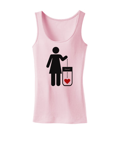 Single and Happy - Single Woman Womens Tank Top by TooLoud-Womens Tank Tops-TooLoud-SoftPink-X-Small-Davson Sales