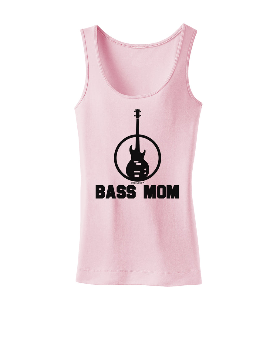 Bass Mom - Mother's Day Design Womens Tank Top-Womens Tank Tops-TooLoud-White-X-Small-Davson Sales