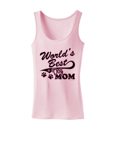 World's Best Dog Mom Womens Tank Top by TooLoud-Womens Tank Tops-TooLoud-SoftPink-X-Small-Davson Sales