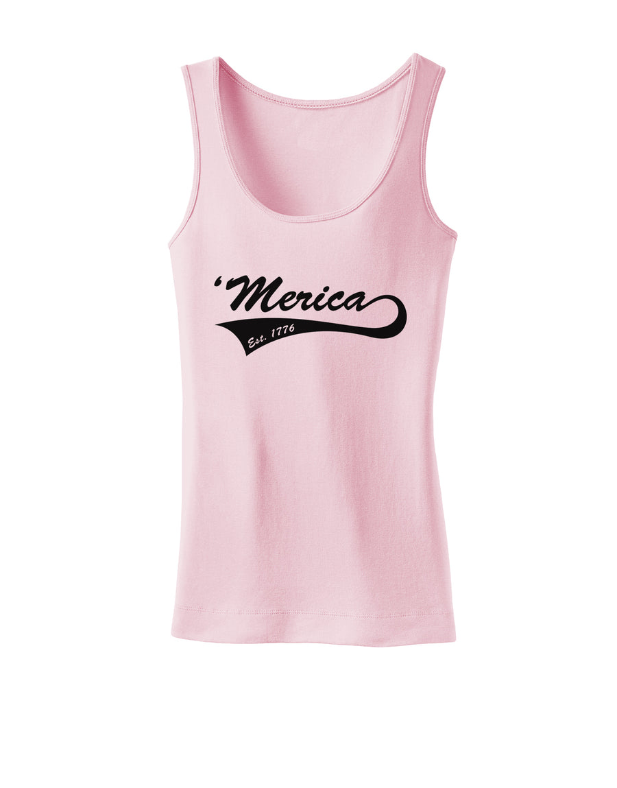 Merica Established 1776 Womens Tank Top by TooLoud-Womens Tank Tops-TooLoud-White-X-Small-Davson Sales