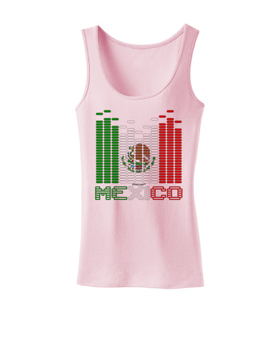 Mexican Flag Levels - Cinco De Mayo Text Womens Tank Top-Womens Tank Tops-TooLoud-SoftPink-X-Small-Davson Sales