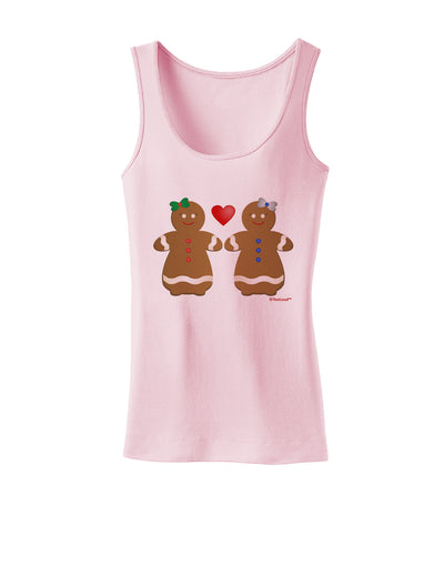 Gingerbread Woman Couple Womens Tank Top by TooLoud-Womens Tank Tops-TooLoud-SoftPink-X-Small-Davson Sales