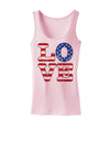 American Love Design - Distressed Womens Tank Top by TooLoud-Womens Tank Tops-TooLoud-SoftPink-X-Small-Davson Sales