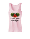 Locally Grown Organic Melons Womens Petite Tank Top-TooLoud-SoftPink-X-Small-Davson Sales