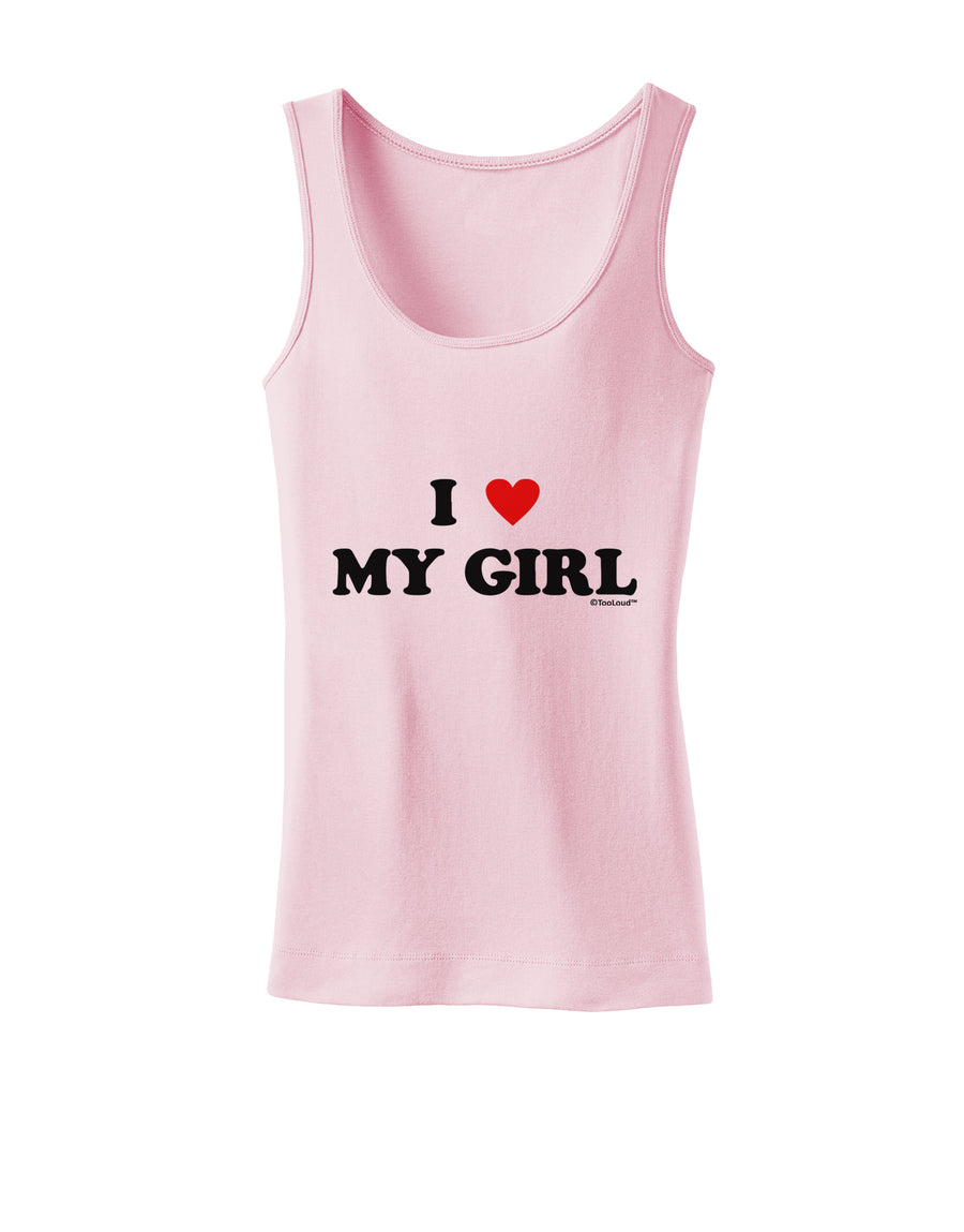 I Heart My Girl - Matching Couples Design Womens Tank Top by TooLoud-Womens Tank Tops-TooLoud-White-X-Small-Davson Sales