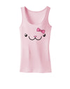 Kyu-T Face - Kawa Cute Girl Animal Womens Tank Top-Womens Tank Tops-TooLoud-SoftPink-X-Small-Davson Sales