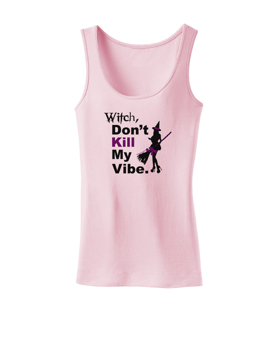 Don’t Kill My Vibe Womens Tank Top-Womens Tank Tops-TooLoud-White-X-Small-Davson Sales