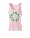 Watercolor Spearmint Womens Petite Tank Top-TooLoud-SoftPink-X-Small-Davson Sales