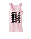 Untz Untz Untz Untz Untz EDM Design Womens Tank Top-Womens Tank Tops-TooLoud-SoftPink-X-Small-Davson Sales