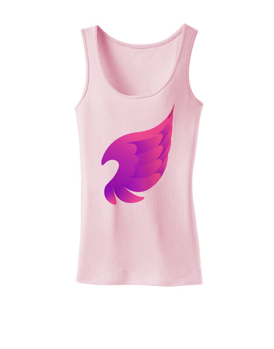 Cute Single Angel Wing Womens Tank Top-Womens Tank Tops-TooLoud-SoftPink-X-Small-Davson Sales