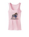 Lion Watercolor B Womens Tank Top-Womens Tank Tops-TooLoud-SoftPink-X-Small-Davson Sales