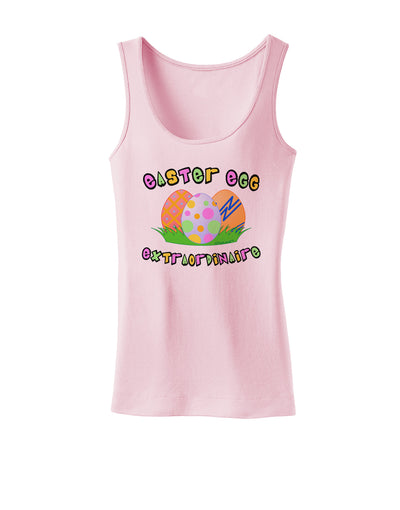 Easter Egg Extraordinaire Womens Petite Tank Top-TooLoud-SoftPink-X-Small-Davson Sales