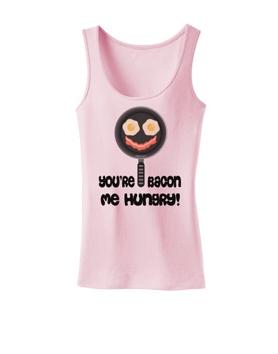 You're Bacon Me Hungry Womens Tank Top by TooLoud-Womens Tank Tops-TooLoud-SoftPink-X-Small-Davson Sales