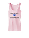 End Net Neutrality End Free Speech Womens Tank Top-Womens Tank Tops-TooLoud-SoftPink-X-Small-Davson Sales