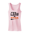 Drive Stick Orange Womens Tank Top-Womens Tank Tops-TooLoud-SoftPink-X-Small-Davson Sales