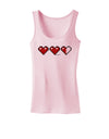 Couples Pixel Heart Life Bar - Left Womens Tank Top by TooLoud-Womens Tank Tops-TooLoud-SoftPink-X-Small-Davson Sales