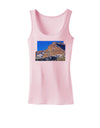 Colorado Snowy Mountains Cutout Womens Tank Top-Womens Tank Tops-TooLoud-SoftPink-X-Small-Davson Sales